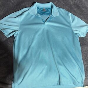 Van Heusen Men's Blue Polo Shirt